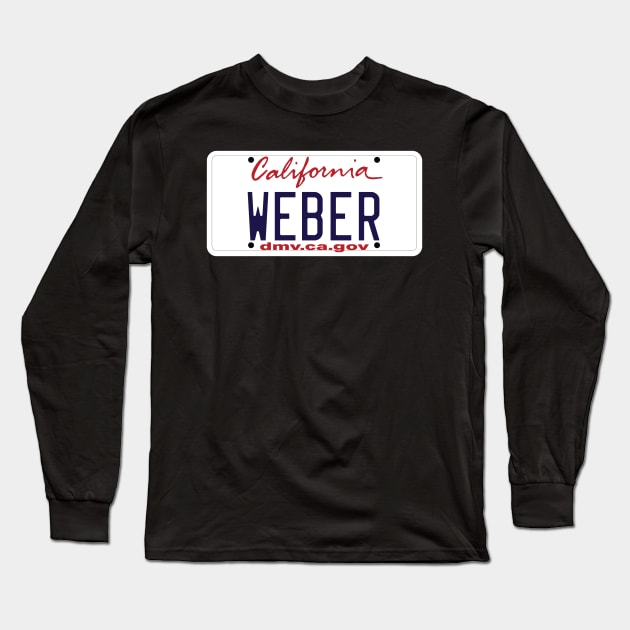 California Weber Grill Long Sleeve T-Shirt by zavod44